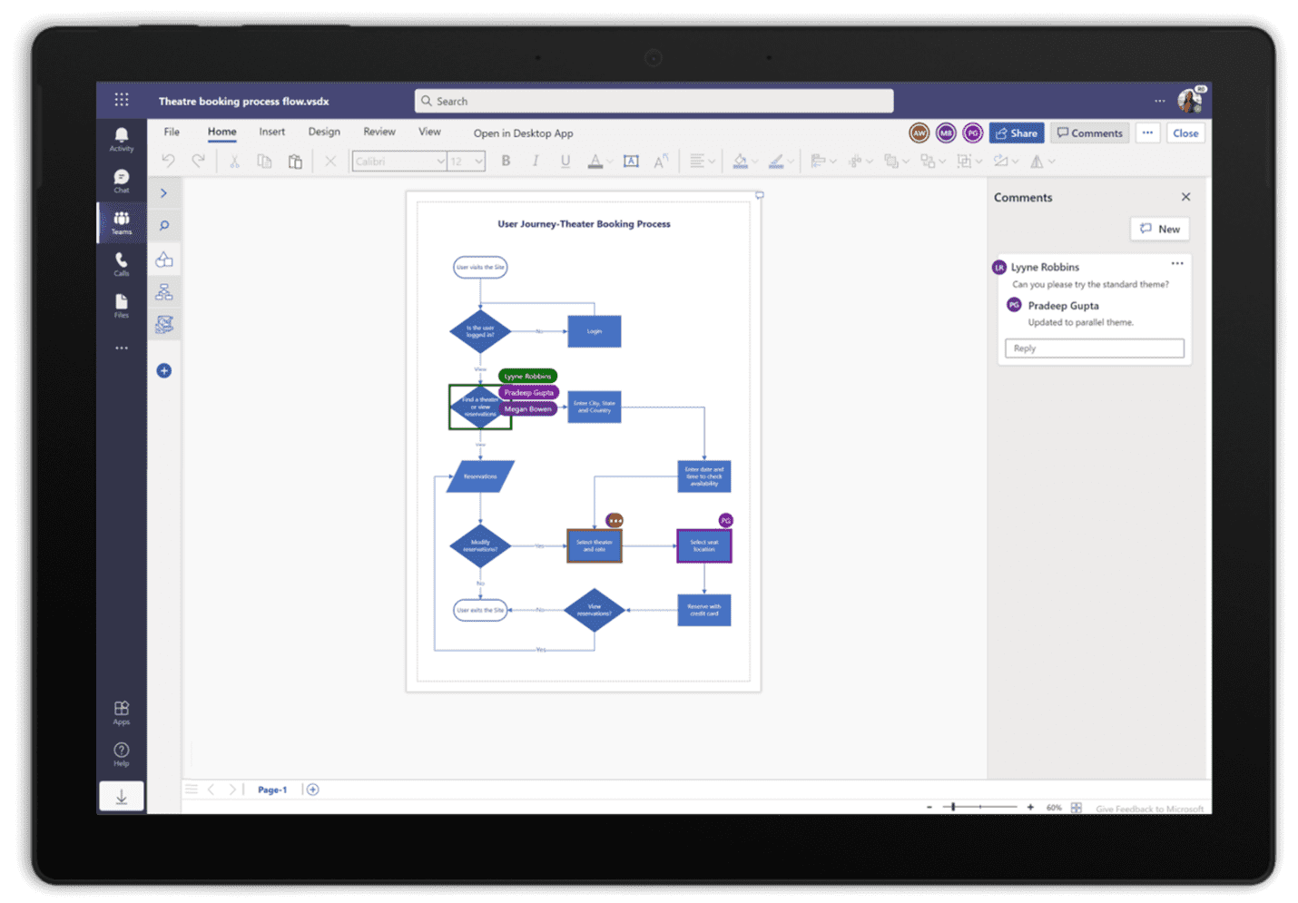 microsoft visio presentation